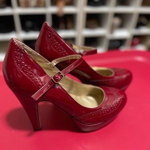 ‘Madden Girl’ Patent Mary Jane Platform Heels